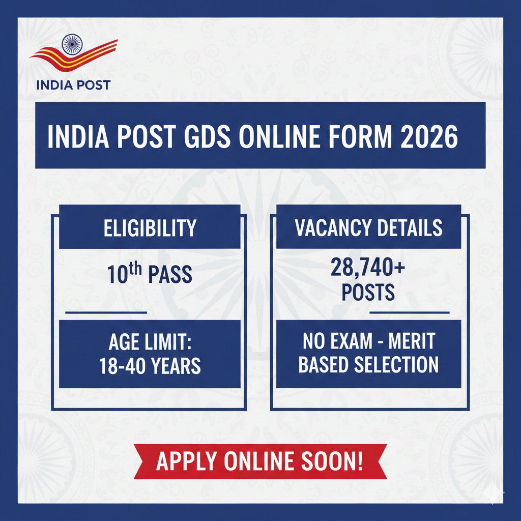 India Post GDS Online Form 2026