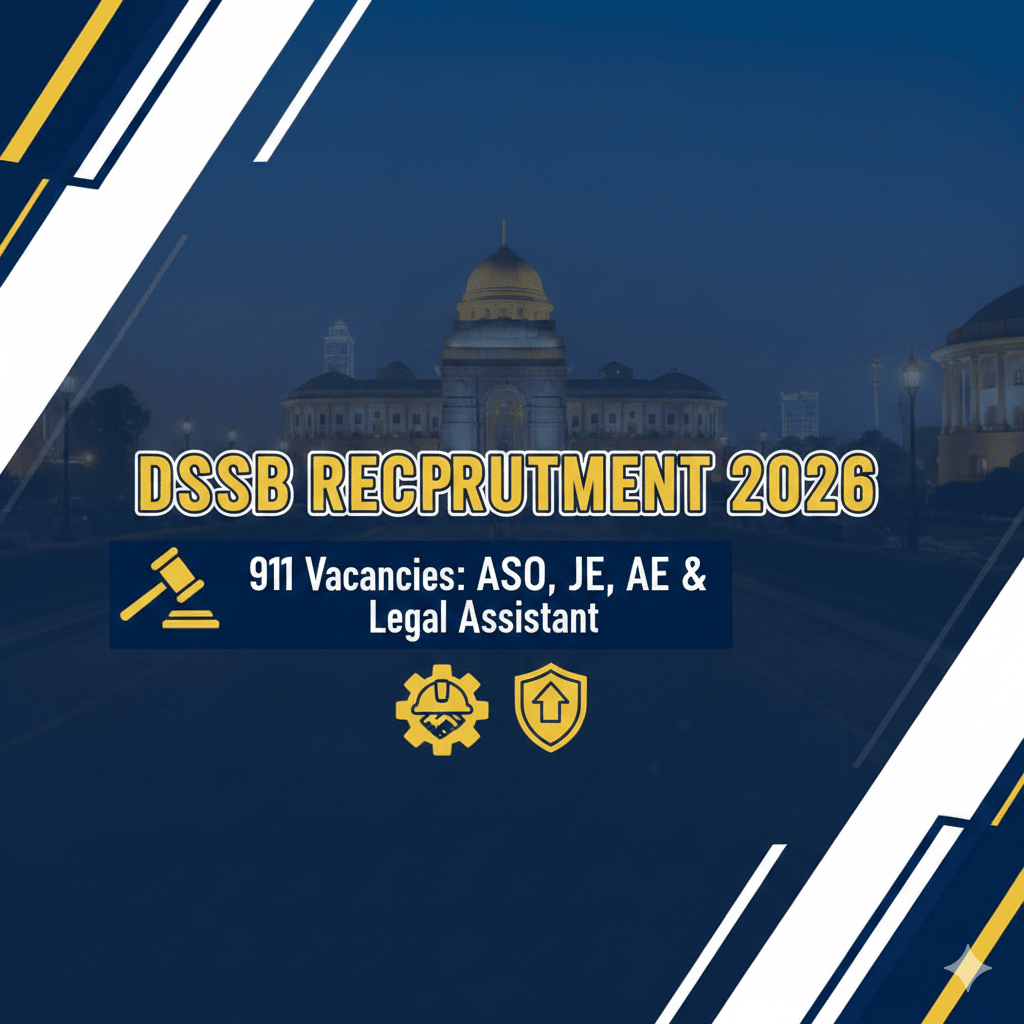 DSSSB Recruitment 2026