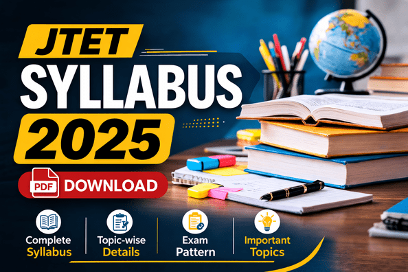 JTET Syllabus 2025 PDF