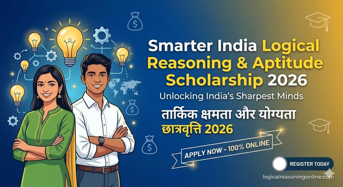 Smarter India Logical Reasoning & Aptitude Scholarship 2026