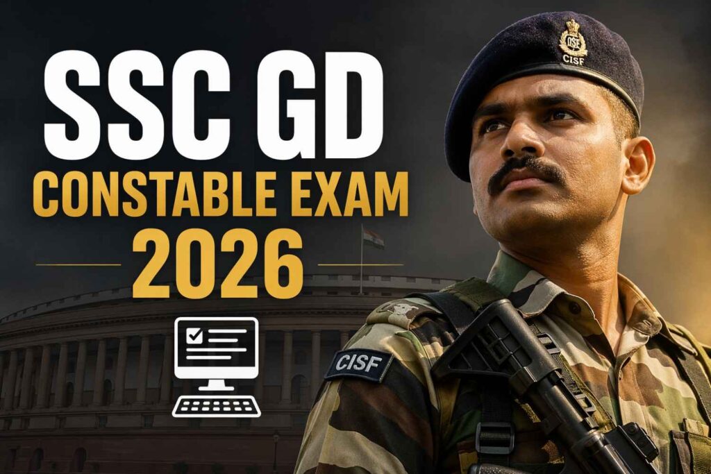 SSC GD Constable Exam Date 2026